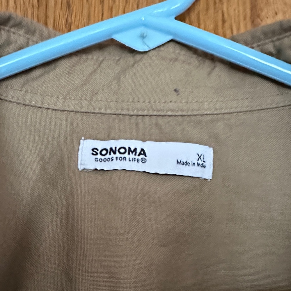 Sonoma Khaki Casual Top